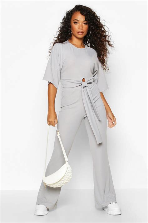 women's petite loungewear sets|wide leg loungewear set petite.